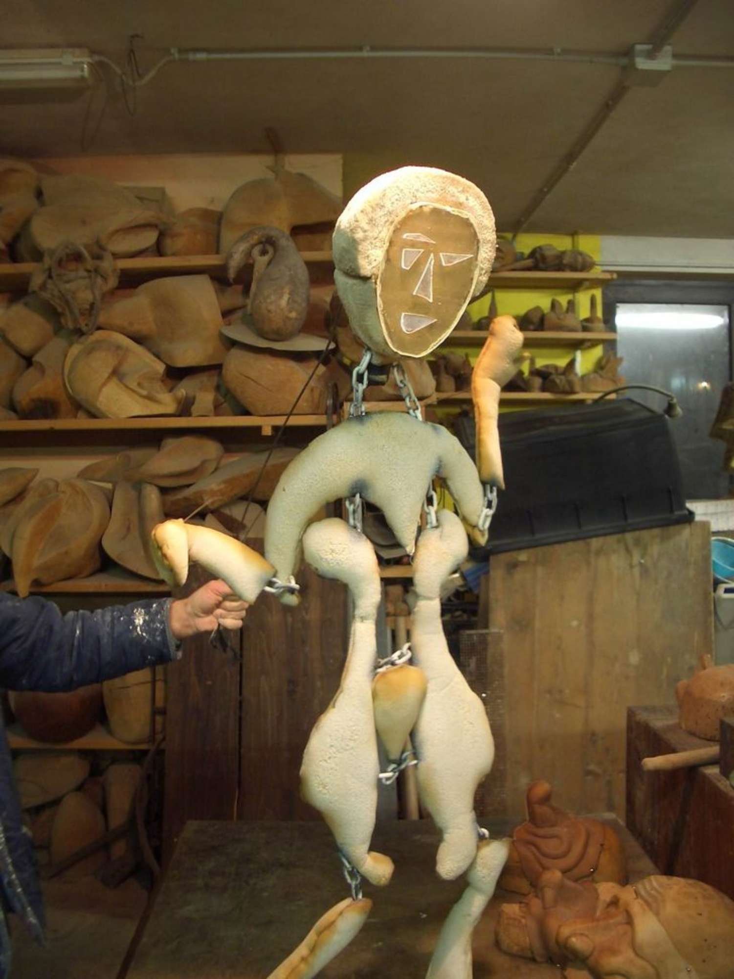 Personaggio 2 dopo il restauro